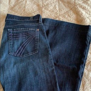 7 for all mankind flares